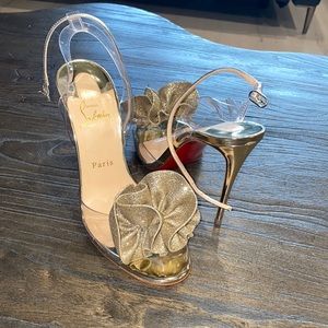 Brand new Christian Louboutin Fossiliza size 39